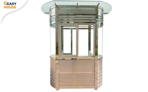 ป้อมยามลานจอดรถ รุ่น TEH-GB16 กระจกโค้งพาโนรามา