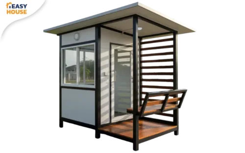 ป้อมยามหมู่บ้าน รุ่น TEH-GB21 มีที่นั่งพัก