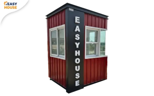 ป้อม รปภ. สำเร็จรูป รุ่น TEH-GB05 ตู้ป้าย ลอนเหล็ก