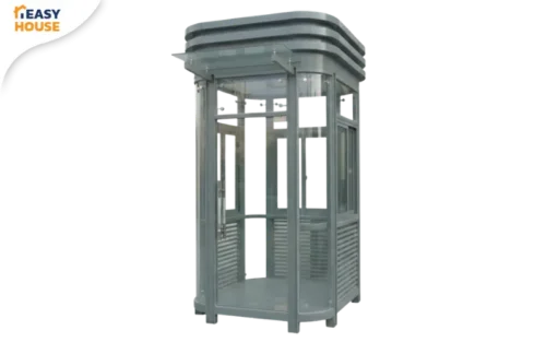 ป้อมยามทรงสี่เหลี่ยมรุ่น TEH-GB15 เน้นความมินิมอลและทัศนวิสัย 360 องศา